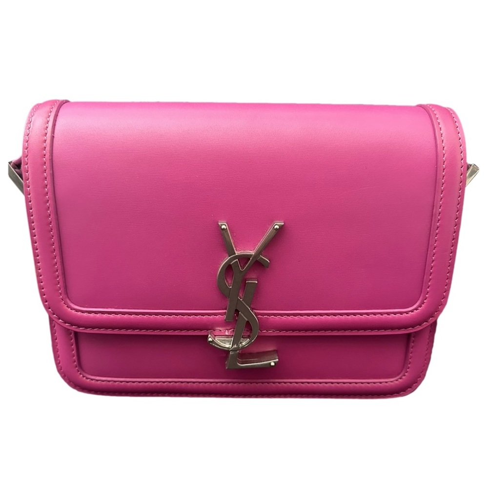 SAINT LAURENT Solférino Leather Handbag